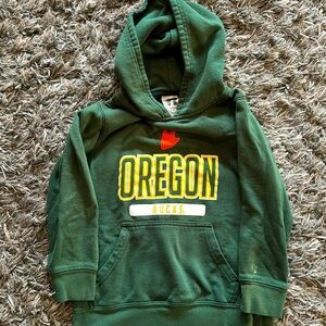 Oregon Ducks kids sweatshirt hoodie size small